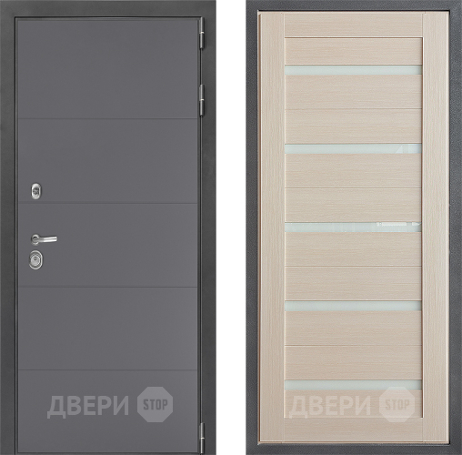 Входная металлическая Дверь Дверной континент ДК-3/649 ФЛ-47 Капучино в Жуковский