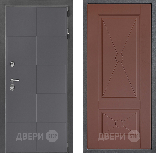 Дверь Дверной континент ДК-3/606 ФЛ-617 Ясень шоколадный в Жуковский