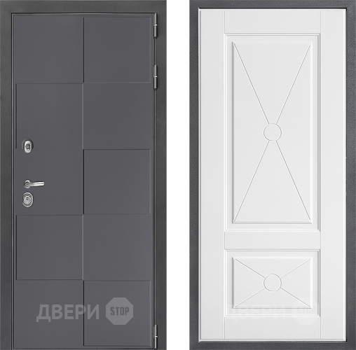 Входная металлическая Дверь Дверной континент ДК-3/606 ФЛ-617 Софт милк в Жуковский