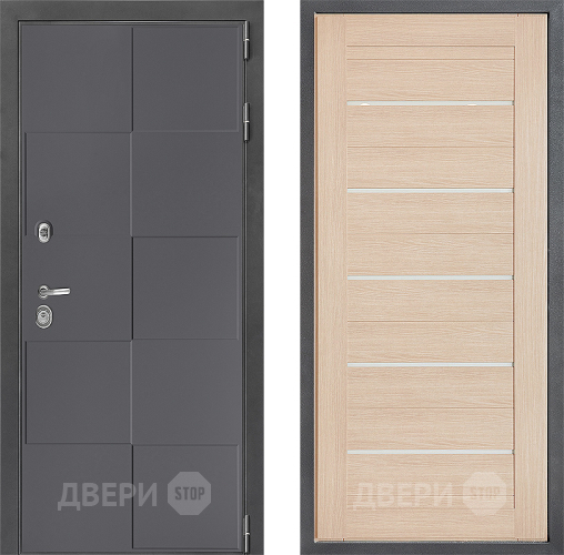 Входная металлическая Дверь Дверной континент ДК-3/606 ФЛ-46 Капучино в Жуковский