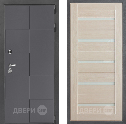 Входная металлическая Дверь Дверной континент ДК-3/606 ФЛ-47 Капучино в Жуковский