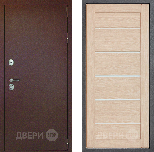 Дверь Дверной континент Рубикон Медь Дизайн ФЛ-46 Капучино в Жуковский