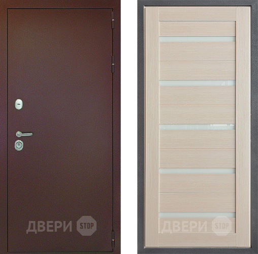 Дверь Дверной континент Рубикон Медь Дизайн ФЛ-47 Капучино в Жуковский