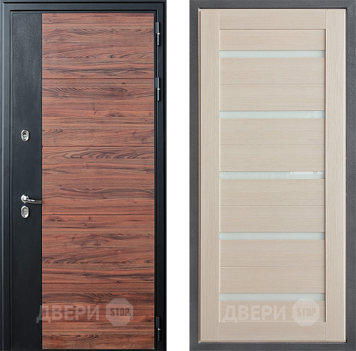 Дверь Дверной континент ДК-15 Красное Дерево ТЕРМО ФЛ-47 Лиственница белая в Жуковский