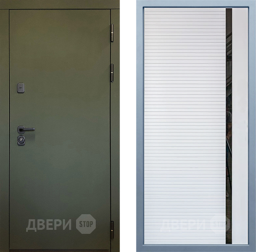 Входная металлическая Дверь Дива МД-61 МХ-45 Белый матовый в Жуковский