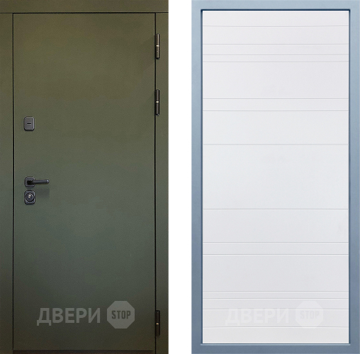 Входная металлическая Дверь Дива МД-61 Д-5 Белый в Жуковский