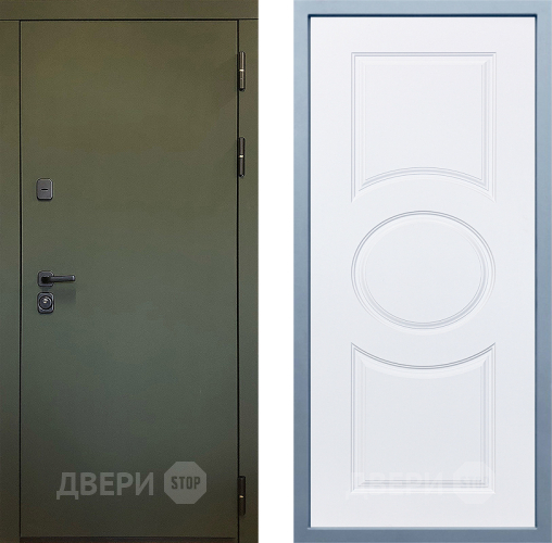 Входная металлическая Дверь Дива МД-61 Д-8 Белый в Жуковский
