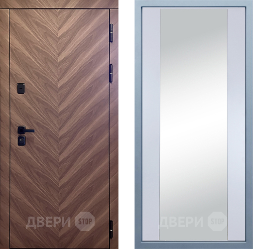 Дверь Дива МД-98 Д-15 Зеркало Белый в Жуковский