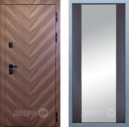 Входная металлическая Дверь Дива МД-98 Д-15 Зеркало Венге в Жуковский