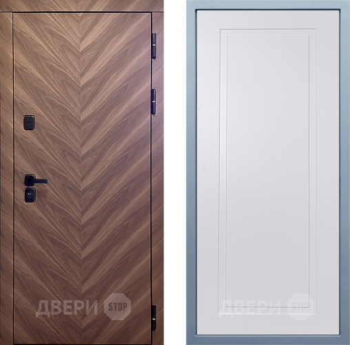 Входная металлическая Дверь Дива МД-98 Н-10 Белый в Жуковский