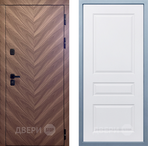 Входная металлическая Дверь Дива МД-98 Д-13 Белый в Жуковский