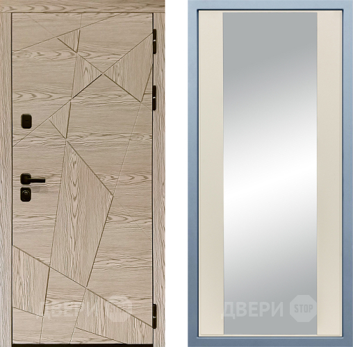 Дверь Дива МД-97/1 Д-15 Зеркало Шампань в Жуковский