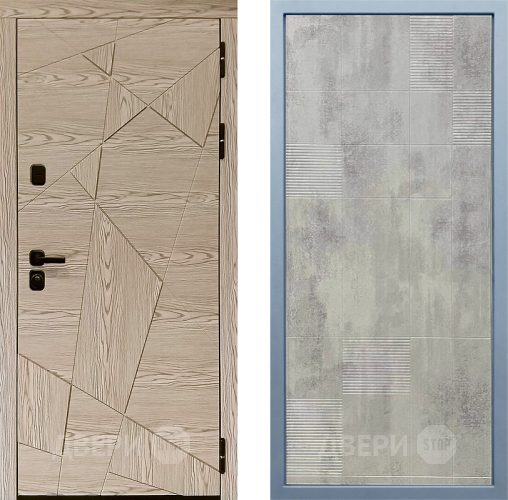 Входная металлическая Дверь Дива МД-97/1 Д-4 Бетон темный в Жуковский