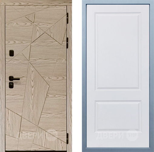 Входная металлическая Дверь Дива МД-97/1 Д-7 Белый в Жуковский