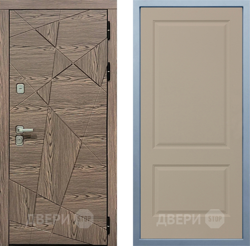Входная металлическая Дверь Дива МД-97/2 Д-7 Шампань в Жуковский