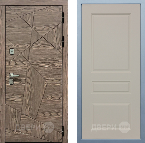 Входная металлическая Дверь Дива МД-97/2 Д-13 Шампань в Жуковский