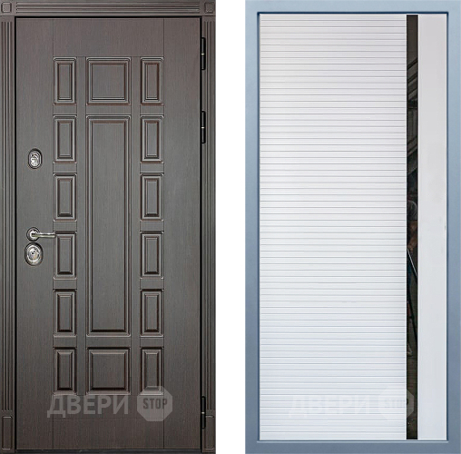 Входная металлическая Дверь Дива МД-38 МХ-45 Белый матовый в Жуковский