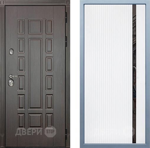 Входная металлическая Дверь Дива МД-38 МХ-46 Белый матовый в Жуковский