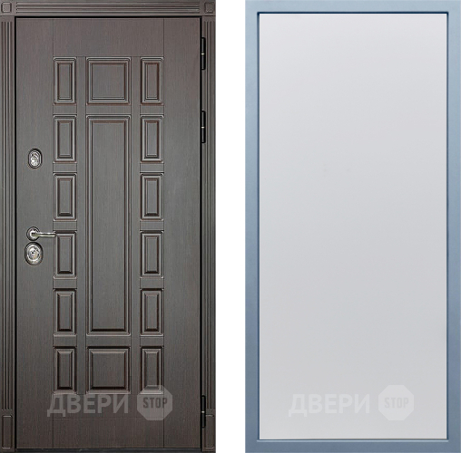 Входная металлическая Дверь Дива МД-38 Н-1 Белый в Жуковский