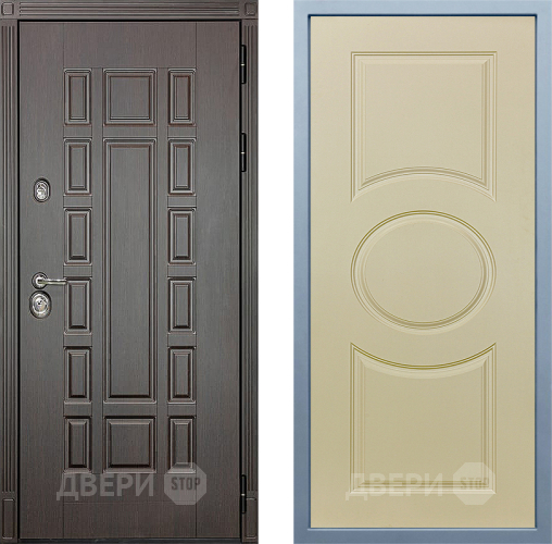 Входная металлическая Дверь Дива МД-38 Д-8 Шампань в Жуковский