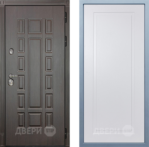 Входная металлическая Дверь Дива МД-38 Н-10 Белый в Жуковский