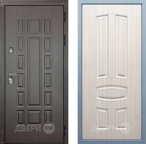 Входная металлическая Дверь Дива МД-38 М-3 Сандал белый в Жуковский