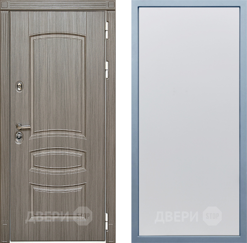 Входная металлическая Дверь Дива МД-42 Н-1 Белый в Жуковский