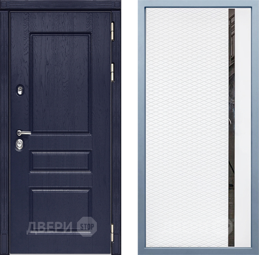 Входная металлическая Дверь Дива МД-45 МХ-47 Белый матовый в Жуковский