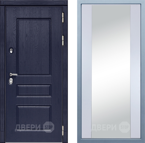 Дверь Дива МД-45 Д-15 Зеркало Белый в Жуковский
