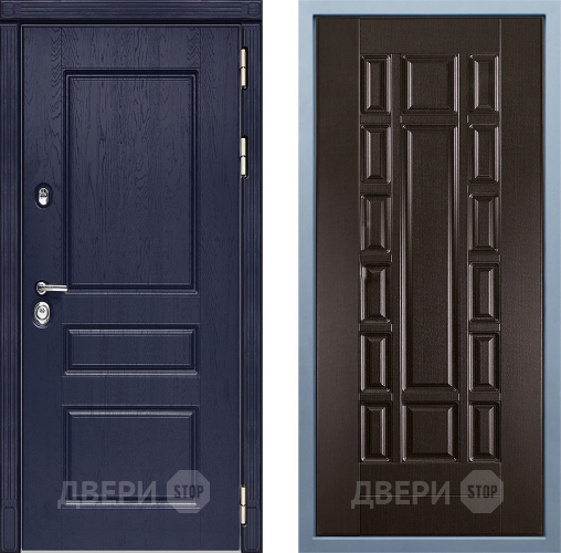 Входная металлическая Дверь Дива МД-45 М-2 Венге в Жуковский