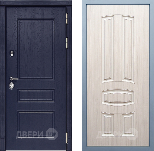 Входная металлическая Дверь Дива МД-45 М-3 Сандал белый в Жуковский