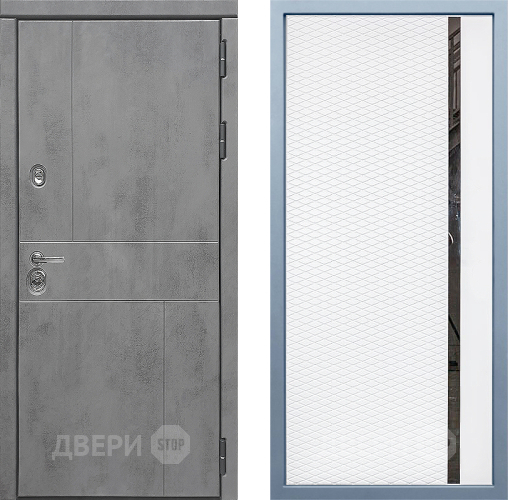 Входная металлическая Дверь Дива МД-48 МХ-47 Белый матовый в Жуковский