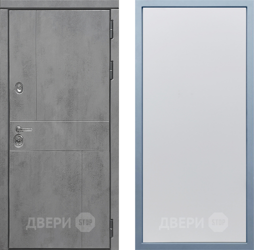 Входная металлическая Дверь Дива МД-48 Н-1 Белый в Жуковский