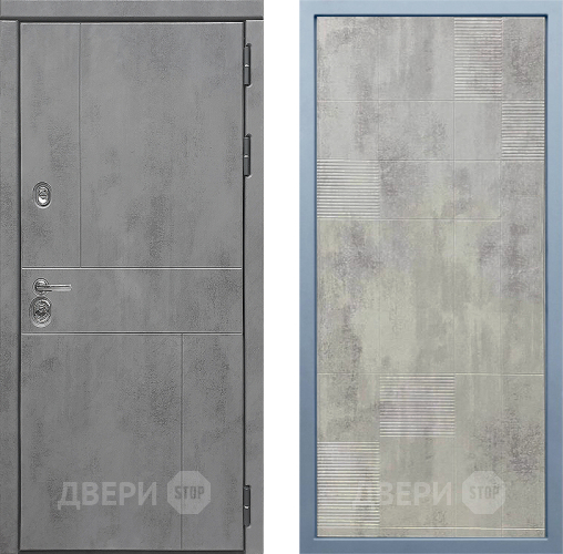 Входная металлическая Дверь Дива МД-48 Д-4 Бетон темный в Жуковский