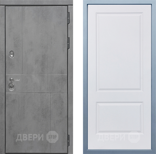 Входная металлическая Дверь Дива МД-48 Д-7 Белый в Жуковский