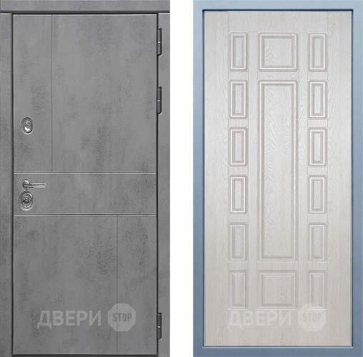 Входная металлическая Дверь Дива МД-48 М-2 Дуб филадельфия крем в Жуковский