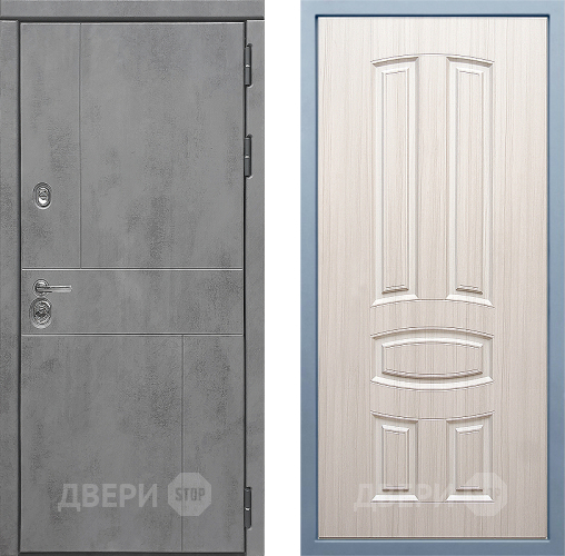Входная металлическая Дверь Дива МД-48 М-3 Сандал белый в Жуковский