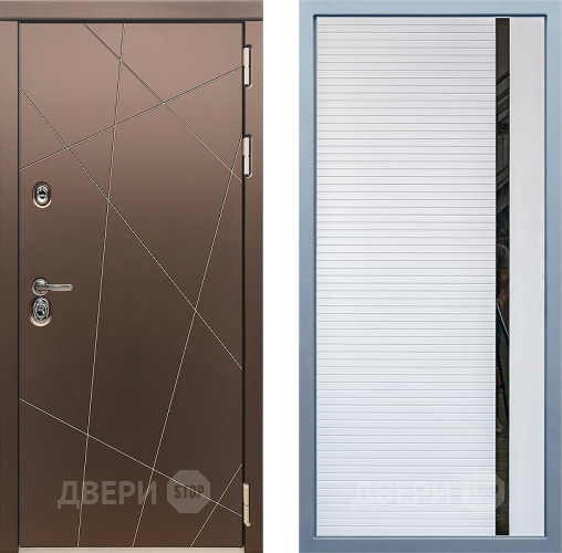 Входная металлическая Дверь Дива МД-50 МХ-45 Белый матовый в Жуковский