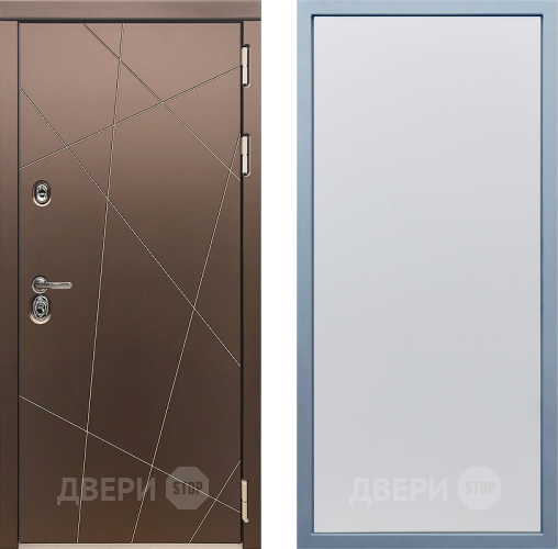 Входная металлическая Дверь Дива МД-50 Н-1 Белый в Жуковский