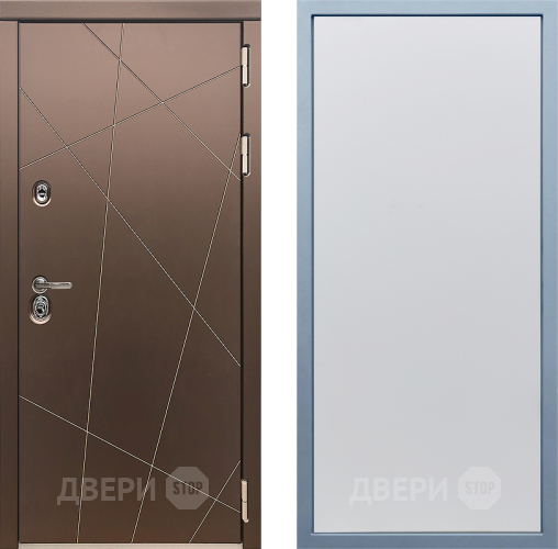 Входная металлическая Дверь Дива МД-50 Н-1 Белый в Жуковский