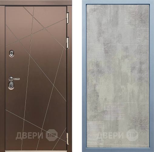 Входная металлическая Дверь Дива МД-50 Д-4 Бетон темный в Жуковский