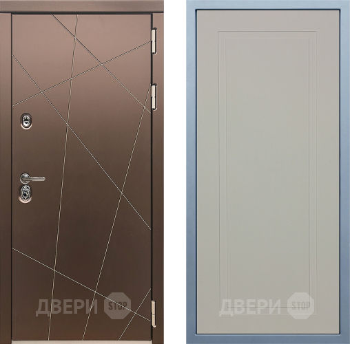 Входная металлическая Дверь Дива МД-50 Н-10 Шампань в Жуковский