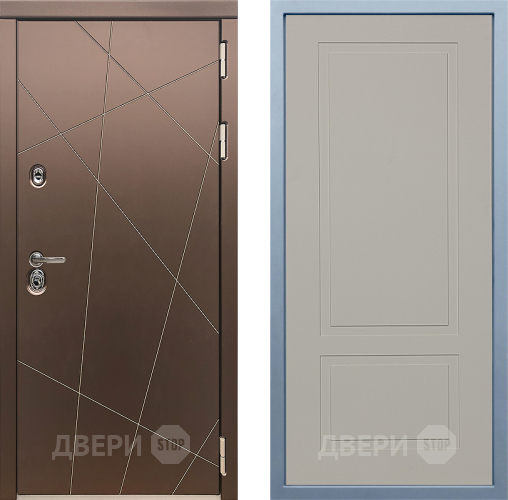 Входная металлическая Дверь Дива МД-50 Н-7 Шампань в Жуковский