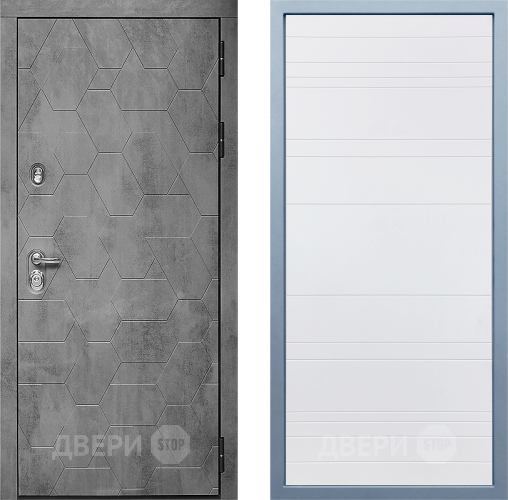 Входная металлическая Дверь Дива МД-51 Д-5 Белый в Жуковский
