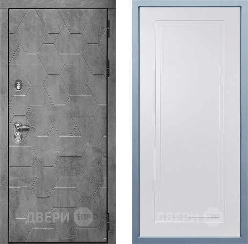 Входная металлическая Дверь Дива МД-51 Н-10 Белый в Жуковский