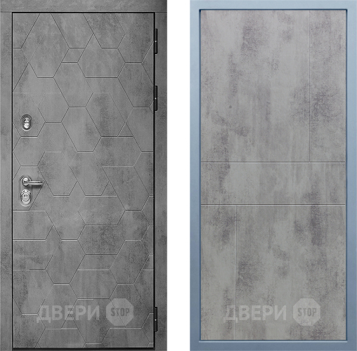 Входная металлическая Дверь Дива МД-51 М-1 Бетон темный в Жуковский