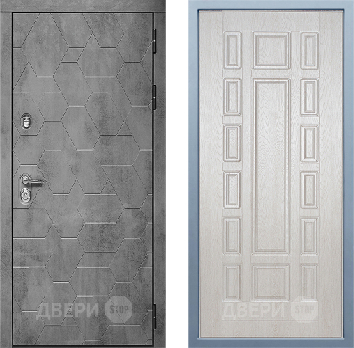 Входная металлическая Дверь Дива МД-51 М-2 Дуб филадельфия крем в Жуковский