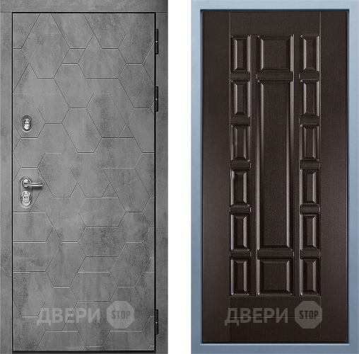 Входная металлическая Дверь Дива МД-51 М-2 Венге в Жуковский