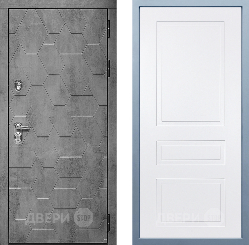 Входная металлическая Дверь Дива МД-51 Н-13 Белый в Жуковский
