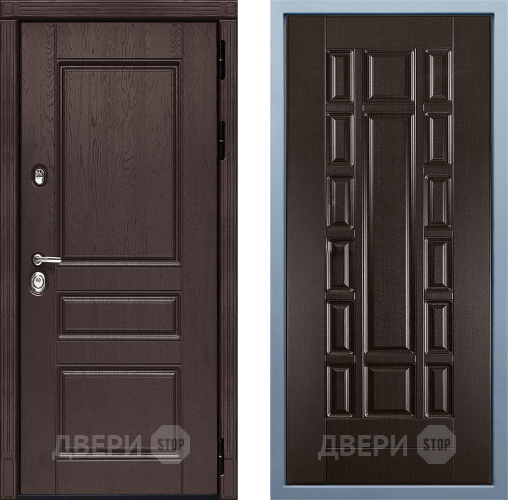 Входная металлическая Дверь Дива МД-90 М-2 Венге в Жуковский